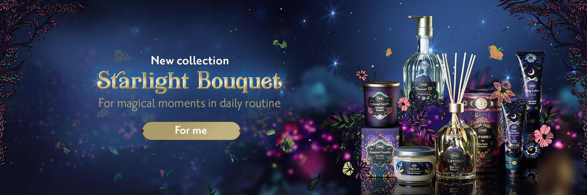 New Collection - STARLIGHT BOUQUET. Beyond the collection page: 