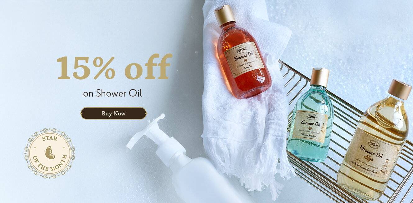 May΄s offer of the month: 15% off 300 ml and 500 ml oil soaps: 