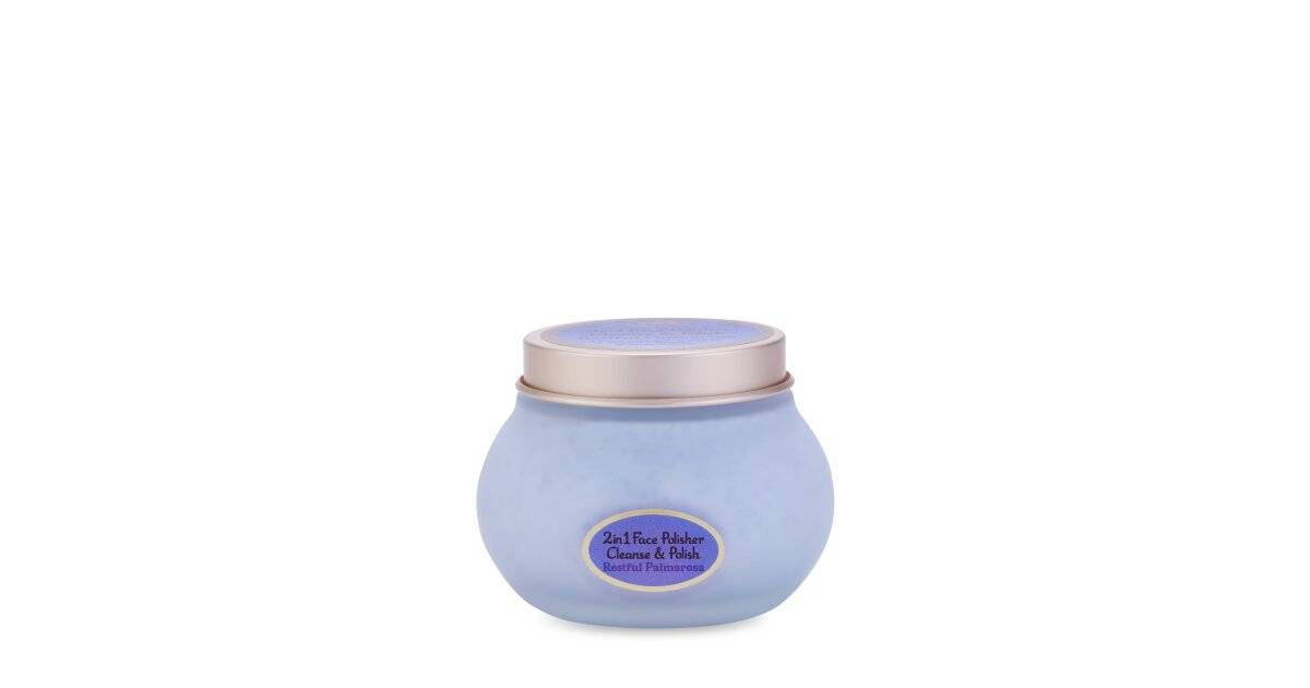 Face polisher 2 in 1 Restful Palmarosa, 200ml | SABON
