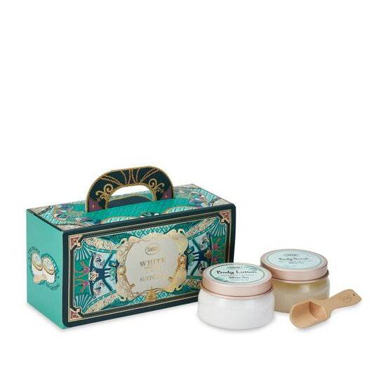 White Tea Suitcase Gift Set