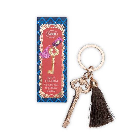 Key Charm ＋ Rubber Band Gold Lily Palace 2024