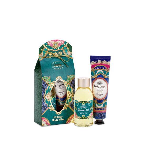 Holiday Body Bliss קיט סבון שמן נוזלי ＋ קרם גוף שפורפרת