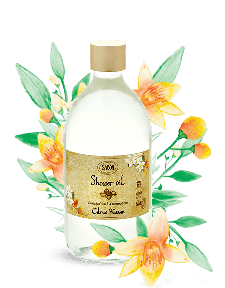 Shower Oil  סבון על בסיס שמן: Citruss Blossom